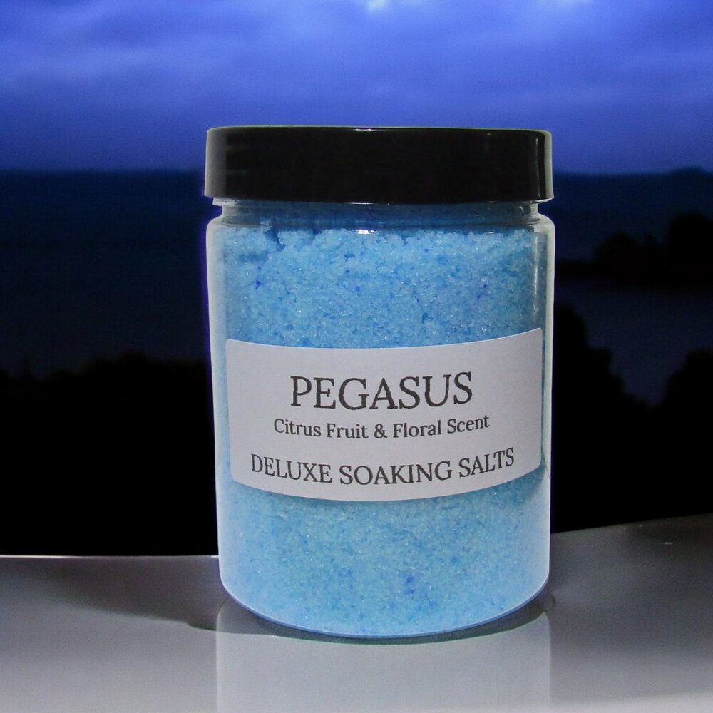 Soaking Bath Salts. Lemon, Lime, & Floral scent.